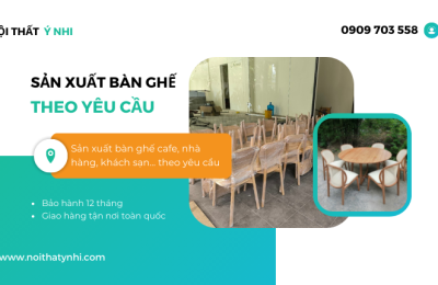 Cung cấp bàn ghế cafe, nhà hàng, resot tại Lâm Đồng