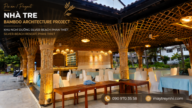 Bamboo Architecture Project at Silver Beach Resort, Phan Thiet