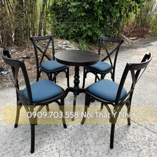 Bộ bàn ghế gỗ khách sạn cao cấp