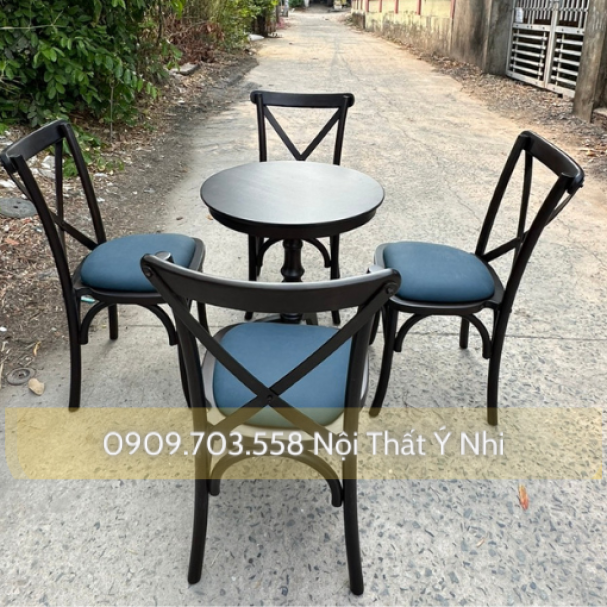 Bộ bàn ghế gỗ khách sạn cao cấp
