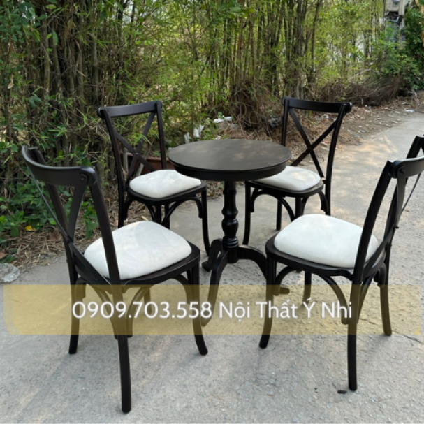 Bộ bàn ghế gỗ khách sạn sản xuất theo yêu cầu